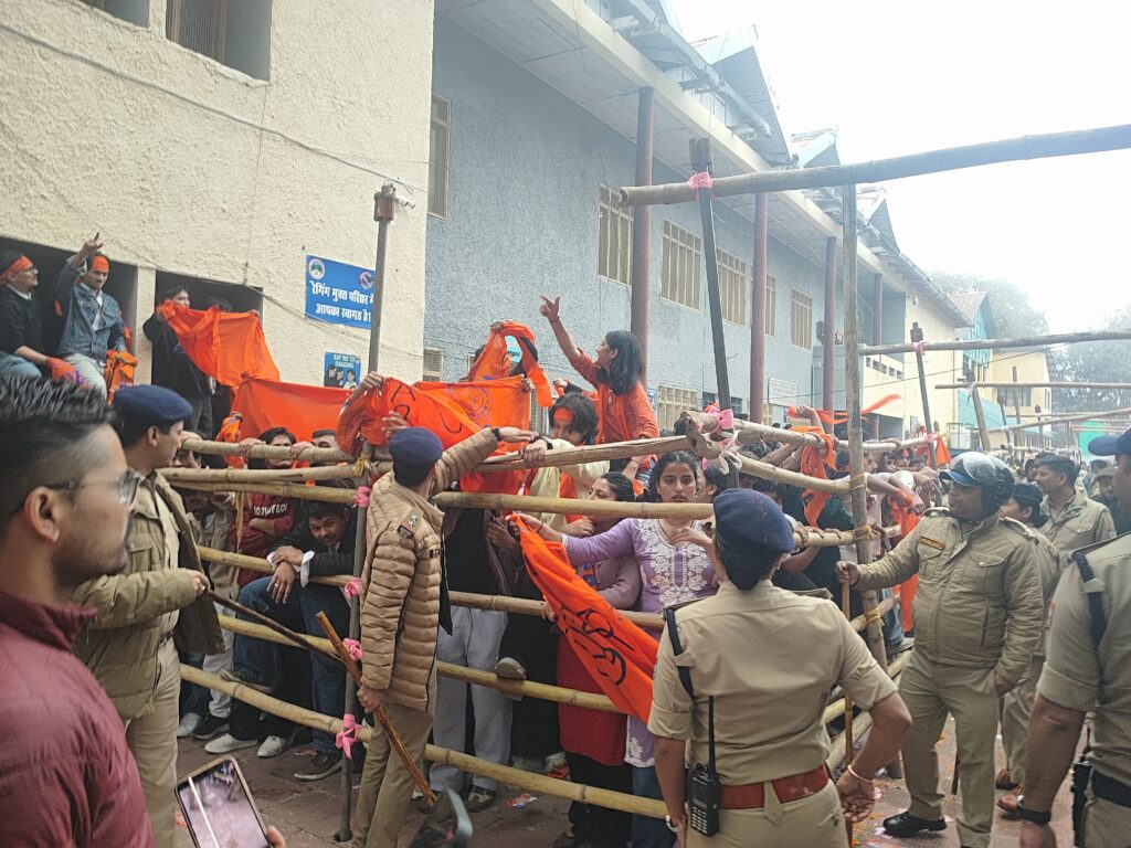 DSB Campus Nainital student union election voting and lyngdoh rules violation